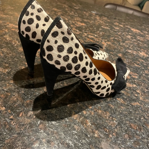 Leopard black and white pumps - Picture 2 of 4